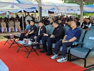 รมช.เกษตรฯ ลงพื้นที่สกลนคร ตรวจเยี่ยมอ่างเก็บน้ำหนองหลวง พารามิเตอร์รูปภาพ 1