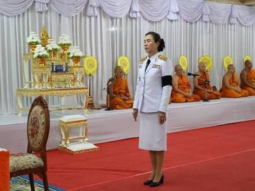 ร่วมงานพิธีทำบุญตักบาตรถวายพระราชกุศล ... พารามิเตอร์รูปภาพ 1