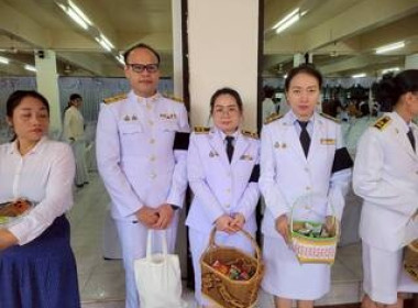 ร่วมพิธีทำบุญตักบาตรเนื่องในวันคล้ายวันประสูติพระเจ้าวรวงศ์เธอ พระองค์เจ้าโสมสวลี กรมหมื่นสุทธนารีนาถ ... พารามิเตอร์รูปภาพ 4