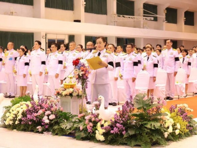 ร่วมพิธีถวายเครื่องราชสักการะและพิธีจุดเทียนถวายพระพรชัยมงคล พารามิเตอร์รูปภาพ 1