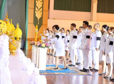 ร่วมพิธีถวายเครื่องราชสักการะและพิธีจุดเทียนถวายพระพรชัยมงคล พารามิเตอร์รูปภาพ 2