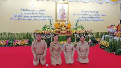 สำนักงานสหกรณ์จังหวัดสกลนคร ร่วมงานพิธีโครงการบรรพชาอุปสมบท ... พารามิเตอร์รูปภาพ 1