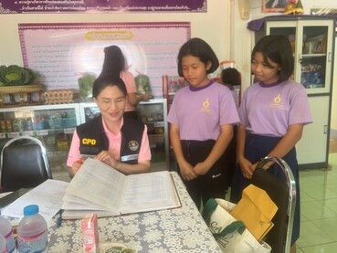 สหกรณ์จังหวัดสกลนคร ลงพื้นที่ประกวดกิจกรรมของสหกรณ์นักเรียน ... พารามิเตอร์รูปภาพ 1