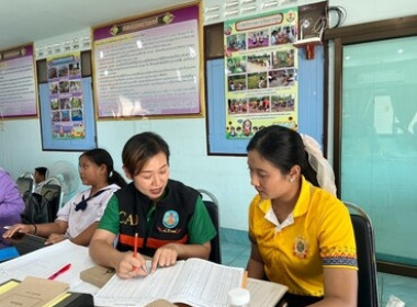 สหกรณ์จังหวัดสกลนคร ลงพื้นที่ประกวดกิจกรรมของสหกรณ์นักเรียน ... พารามิเตอร์รูปภาพ 1