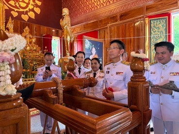 ร่วมพิธีผูกพัทธสีมาและสมโภชโรงอุโบสถ ตัดหวายลูกนิมิต พารามิเตอร์รูปภาพ 1